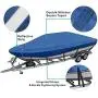 Explore Land Trailerable Boat Cover Fits 14-16Long Beam Width up to 76