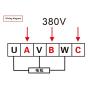 Huanyu 3 Phase Torque Motor Controller Thyristor Speed Regulator with Open-Phase Protection 0 to 1500 RPM Control Range Supported YLJ (15A)