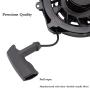 497680 Recoil Starter Assembly | 497680 Rewind Starter | Rewind Recoil Starter Compatible with Briggs and Stratton 497680 6.75 Motor Oregon 31-068 and Rotary 12368