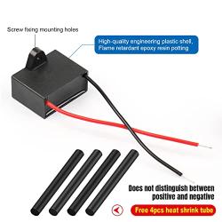 BEEYUIHF CBB61 Fan Capacitor 2.5UF 450V AC 50/60Hz 2 Wire for Fan/Ceiling Fan Motor Start Run Capacitance(Pack of 2Pcs)