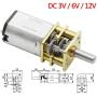 Bemonoc Mini DC 12V 1000 RPM High Speed Metal Gearwheel Speed Reducing Motor GA12-N20