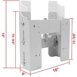 osemar Jack Plates for Outboard Motor 6 Setback Adjustable Jack Plate JPL4500 for Boat Steering System