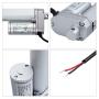 12V 8 Inch Stroke Linear Actuator, 3000N / 660lbs Maximum Lift with Mounting Brackets and Remote Controller Kit for Recliner TV Table Lift Massage Bed Electric Sofa.
