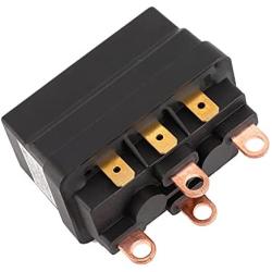 Acouto Winch Solenoid Relay Contactor for ATV UTV 4X4 Vehicles Winch Solenoid Contact Relay Contactor 12V 120A Steel Replacement