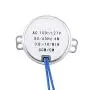 FTVOGUE AC 100-127V 4W Synchronous Motor 50 60Hz CCW CW Geared Motor for Electric Fan, Heater, Handicrafts[0.8-1RPM],Dedicated Motor
