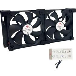 Beech Lane 12V RV Fridge Ventilation Cooling Fan 5.5