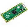sb components Raspberry Pi Pico Board with Pico Motor Driver HAT Connects 2 DC and 1 Stepper Motor DC Motor Control Module for Raspberry Pi Pico, Raspberry Pi Pico Kit