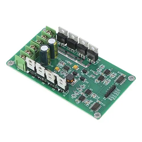 Dual DC Motor Driver Module Board, H-Bridge DC 3~36V 10A Peak 30A Speed Control PWM Module, MOSFET IRF3205 Quick Response Control Board for Arduino Robot Smart Car