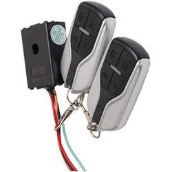 Garneck Motorcycle Anti Theft Security Alarm System with Double Remote Waterproof for 48V 60V 64V 72V Scooter Bicycle - Remote Control Random Style