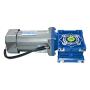 Bemonoc AC 110V 180W Turbine Worm Geared Motor 95RPM with AC Speed Controller Kits
