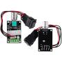 Diitao 2PCS 6V 12V 24V 28V 3A 80W DC Motor Speed Controller,Adjustable PWM Speed Controller Reversible Switch 1203BB DC Motor Driver Reversing