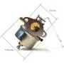 The ROP Shop Carburetor Carb for Tecumseh Stens 520-940, 056-304 H30 H35 H50 3 3.5 5 HP Motor