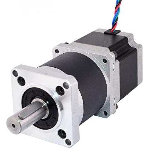STEPPERONLINE 50:1 Nema 23 Geared Stepper Motor L=56mm High Precision Planetary Gearbox for 3D Printer DIY CNC