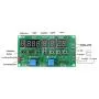Stepper Motor Driver Controller Module Angle/Direction/Speed/Time Programmable Board DC 8-27V