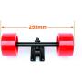 L-faster Electronic Longboard Hub Motor Kit Skateboard Brushless Motor Wheel with Truck Electric Board Dual Motor Drive Remote Controller