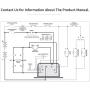36V 500A 0-5KΩ Golf Carts Controller Replace Curtis 1205 1204 Motor Controller Compatible with EZGO Club Car 1205-117