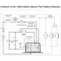 36V 500A 0-5KΩ Golf Carts Controller Replace Curtis 1205 1204 Motor Controller Compatible with EZGO Club Car 1205-117