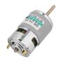 DC 24V High Speed 775 Motor High Power Torque Electric Motor Extension Shaft Cylindrical Motor Fan for Electric Drill Cutting Machine(24 V 20000 RPM)