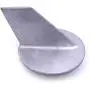 Boat Motor 679-45371-00 Trim Tab Anode for Yamaha Outboard Engine 40HP 50HP 55HP