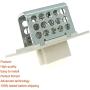 HVAC Fan Blower Motor Resistor Fits 1997-2001 Jeep Cherokee 1997-2006 Jeep Wrangler 1997-2001 Jeep TJ Replace RU-353 RU353 4864957