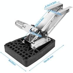 Akozon Outboard Motor Bracket Kicker for Boat 25HP 110 lbs 304 Stainless Steel Boat Motor Stand Bracket for 2‑Stroke Outboard Engine