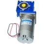 Bemonoc High Torque 24V 120W Electric DC Worm Gear Motor 45RPM with Gearbox Speed Reducer Ratio 40:1