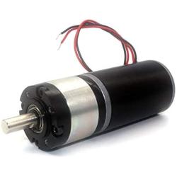Xuulan Xianglaa-Motor 20w Power Planet Gearbox Speed Ruducer Motor, 36D High Torque 90kg.cm 24V DC Micro Planetary Gear Motor, Wide Range of Applications (Speed(RPM) : 24V 296RPM)