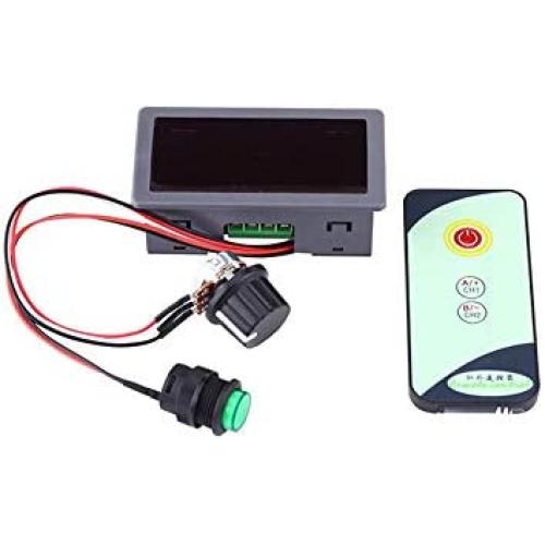 6V 24V PWM DC Motor Speed Regulator 12V Motor Speed Controller Digital Display with IR Remote Controller