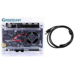 3 Axis GRBL 1.1 Controller Board GREESUNY CNC Offline Controller USB Connection Control Board with Fan for Engraving Machine Milling Machine 1810-PRO/3018/3018-PRO