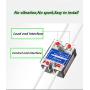 Laituods Single Phase Solid State Relay SSR-1D4810 DC Input 3-32V, AC 24-480V,DC Control AC Suitable for Heating, Lighting, Motor and Industrial Equipment(10A)