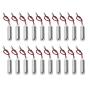 AEDIKO 20pcs DC Coreless Motor 7mmx25mm Micro Waterproof Vibration Miniature Vibrating 8000-24000rpm Motor for Electric Toothbrush Toys