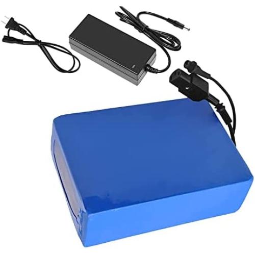 Wnicek E-Bike Li-ion Battery Pack 72V 60V 48V 36V 24V 12V Lithium Battery 20Ah 15Ah 10Ah 8Ah Rechargeable Battery Fit for Electric Scooter Electric Motorcycle Moped with Charger