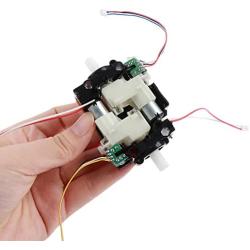 DC Geared Motor With Two AB Phase Encoders Left Right Ball Bearings Output Code Wheel Speed DIY Smart Car Chassis Tracing
