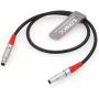 SZRMCC ARRI Alexa RS Fischer 3 Pin Male to 0B 4 Pin Male Power Cable for ARRI FIZ Lbus Cforce RF Lens Motor