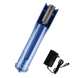 MXBAOHENG Electric Fish Scaler, Cordless Fish Scale Remover Cleaner with Brushless Motor, Waterproof Fish Scale Scraper w/Built in 2600MA Rechargeable Lithium Battery (Dark Blue)