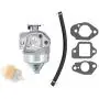HQParts Carburetor for GCV190 GCV190A GV190LA HRB217 HRX217 HRX217K1 HRX217K2 Engine Motor Pressure Washer Lawn Mower Carb Replaces 16100-Z0Y-813