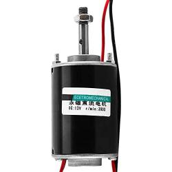 HYDDNice DC 12V 30W 3000RPM Electric Permanent Magnet Motor High Speed CW/CCW Electric Motor for DIY Generator