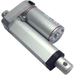 BEMONOC DC 2 Inch 12V Linear Actuator 50mm Stroke 165lbs Heavy Duty 10mm/s Speed Mini Electric Linear Tubular Motor
