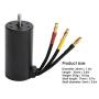 RC 3670 2150KV 4 Pole Brushless Motor, Suitable for Monster 1/8 RC Off-Road Vehicle