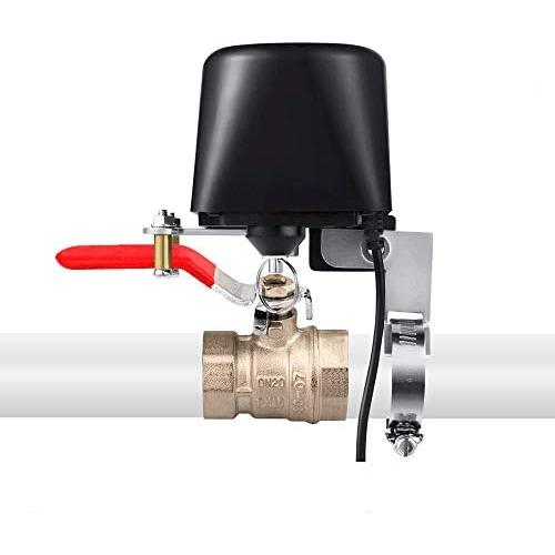 Motorized Smart Valve Watering Timer WiFi & Bluetooth Electric Water Shutoff Controller Robot Automatically, Tuya Smart & Smart Life App Control, Work with Alexa, No Hub Required