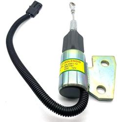 KanLi K.L DC 12V Fuel Shut Off Stop Solenoid 3991167 SA 4941 12 3964627 J932529 for Cummins 4BT 5.9L Hyundai R130 R170 White