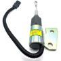 KanLi K.L DC 12V Fuel Shut Off Stop Solenoid 3991167 SA 4941 12 3964627 J932529 for Cummins 4BT 5.9L Hyundai R130 R170 White