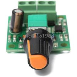 2A Motor Speed Switch Controller PWM 1803BK+self-recovery Fuse DC 1.8V 3V 5V 6V