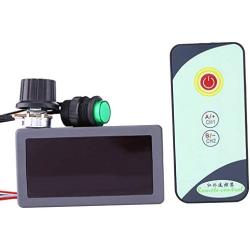 WSDMAVIS 1 Pcs DC Motor Speed Controller Regulator DC 6-30V PWM Speed Controller 12V/24V LED Display with IR Remote
