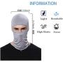 Balaclava Face Mask Sun Hood UV Protection for Men Women Lightweight