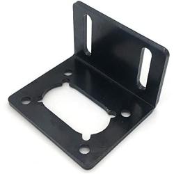 Bringsmart 370 Mounting Bracket with Screw Worm Gear Motor Fixed Fastener DIY Parts DC Motor Holder (Single-Side Bracket)