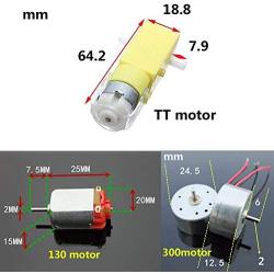 DC Motor Kits Accessories for Robot Car Science Projects