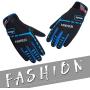 Motor Cycling Gloves Biking Gloves Mountain Bike MTB Bicycle Dirt Bike Gloves Full Finger Anti-Slip Shock-Absorbing Workout Gloves for Men Women