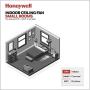 Honeywell Ceiling Fans 50600-01 Ocean Breeze Contemporary, 30” LED Frosted Light, Light Oak/Satin Nickel Finish Blades, White