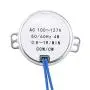 50/60Hz Synchronous Synchron Motor Electric Turntable Motor AC 100~127V CCW/CW 4W (0.8-1RPM)